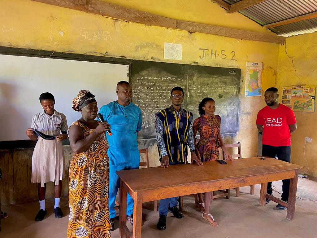 Lead for Ghana ceremony