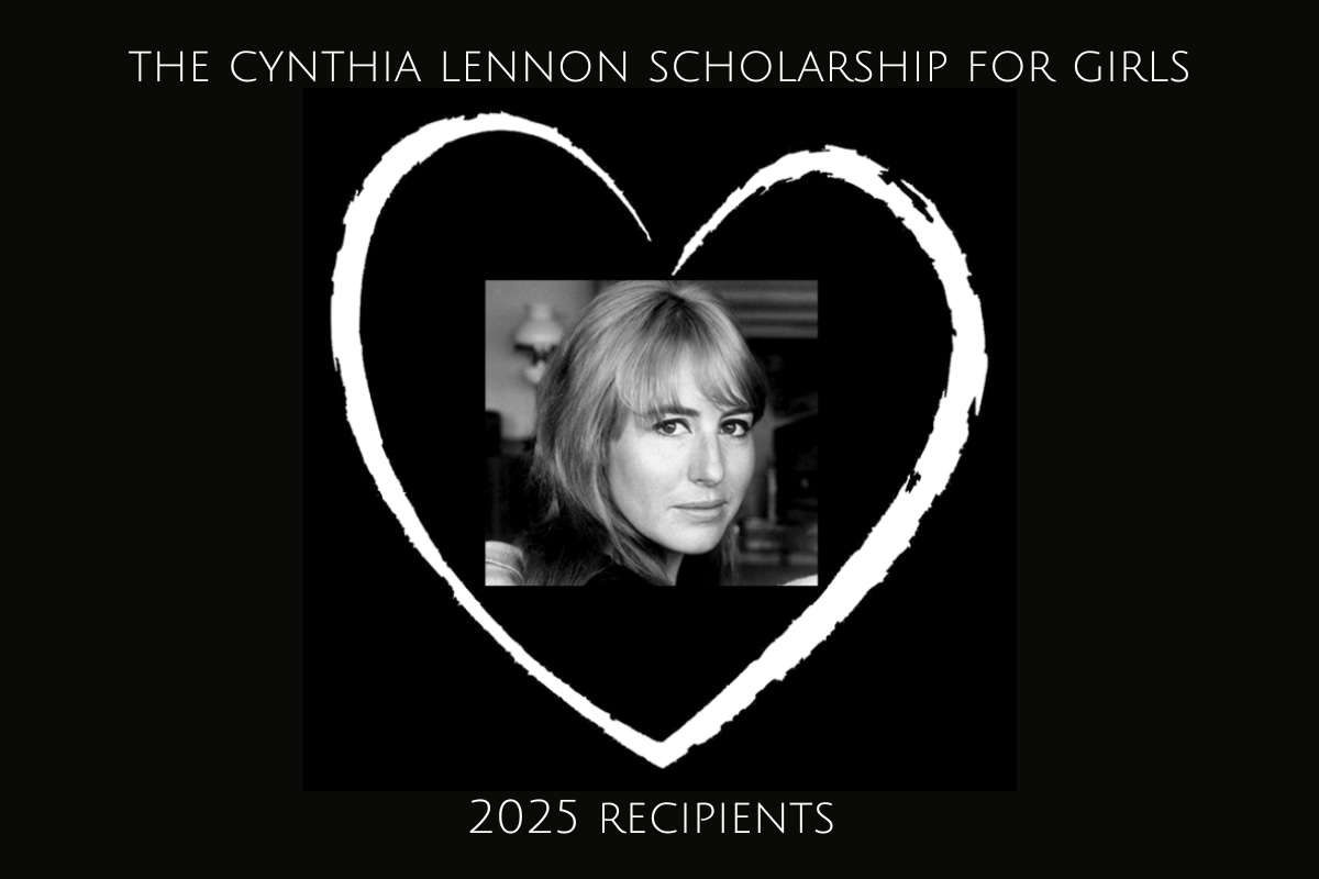 Cynthia Lennon Scholarship announcement 2025