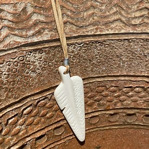 camel bone feather