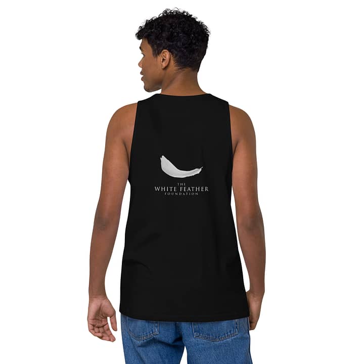 TWFF Men’s "Thankful" Premium Cotton Tank Top - Image 3