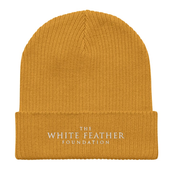 TWFF Sustainable Organic Cotton Beanie in Faded Pumpkin