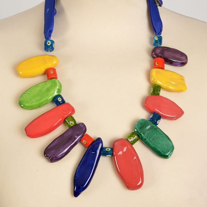 Cynthia Lennon Multicoloured Necklace