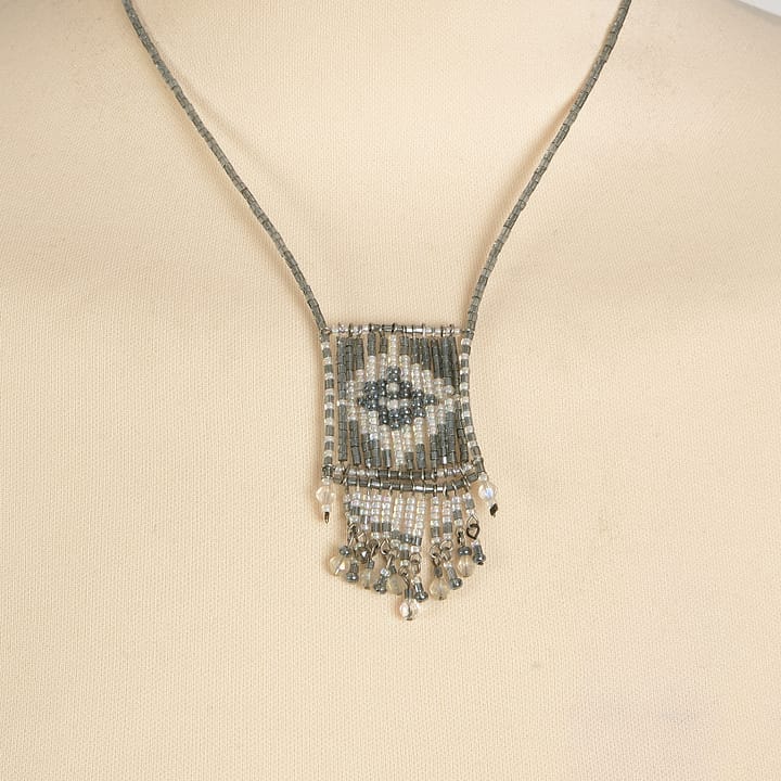 Cynthia Lennon beaded necklace.