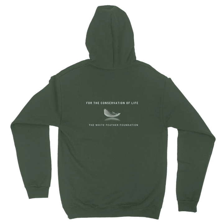 Special Edition "Breathe" Earth Day Eco-friendly Green Hoodie 1