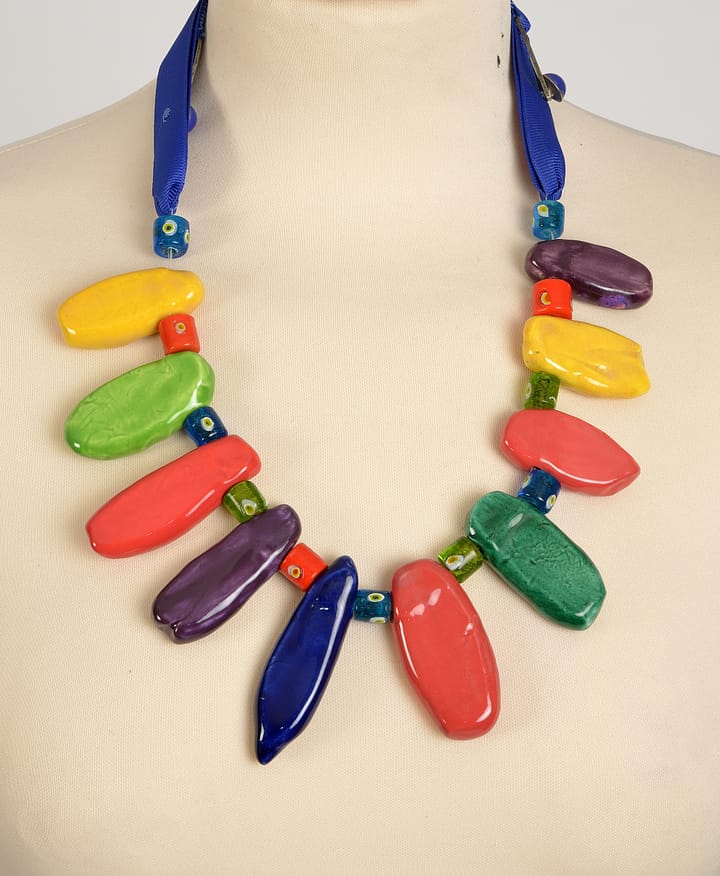 Cynthia Lennon Multicoloured Necklace