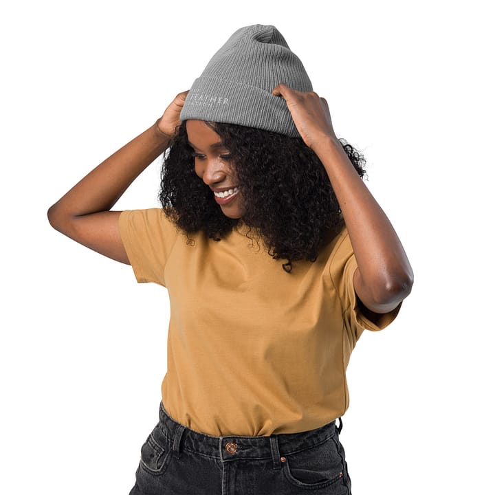 TWFF Sustainable Organic Beanie in Gray 2