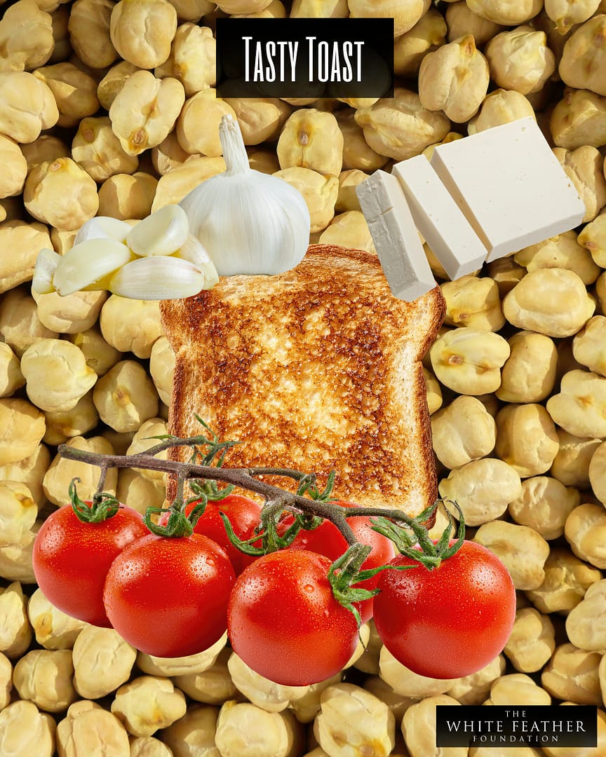 Tasty toast ingredients