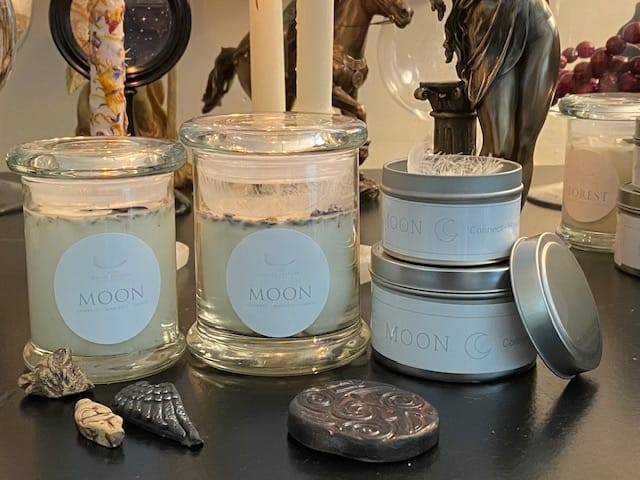 Moon product image candle