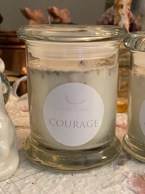 Courage candle
