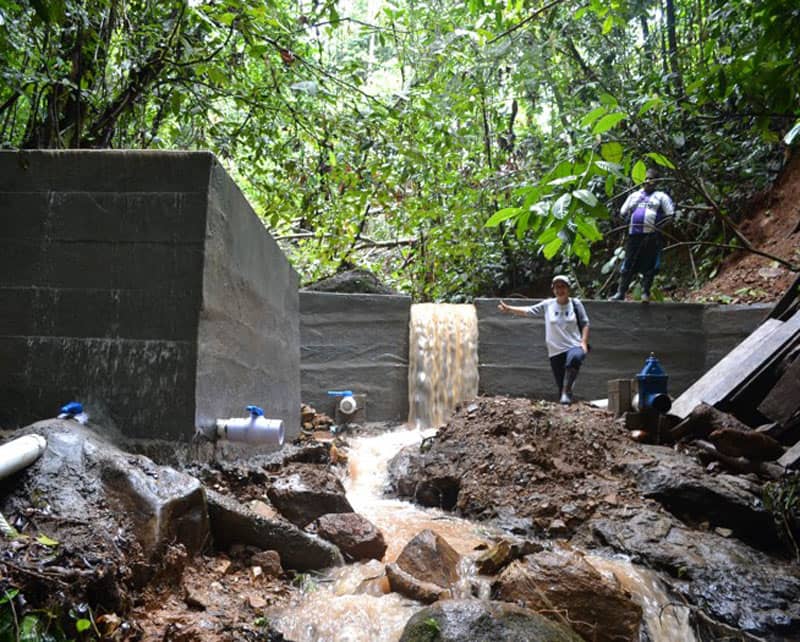 Clean water for Yachaikury School 1