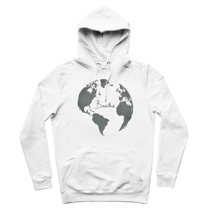 earth day white hoodie