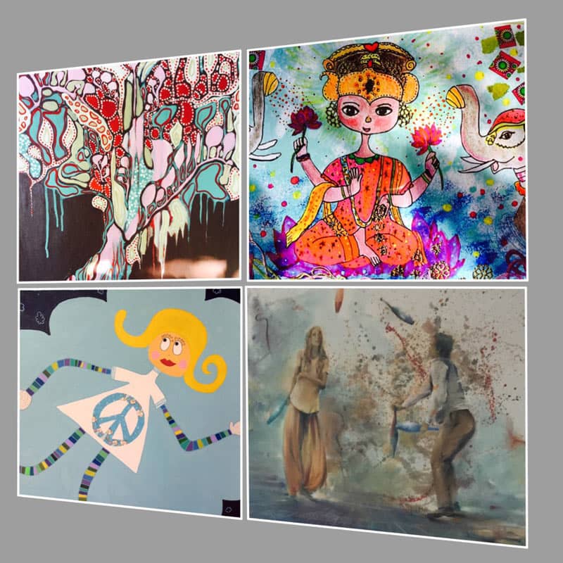 Adults with Down Syndrome received 80 paintings 1